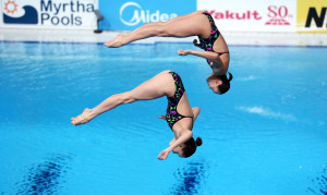 Чемпионат мира FINA 2015. Синхронные прыжки в воду. Женщины. Трамплин 3м. Предварительный раунд